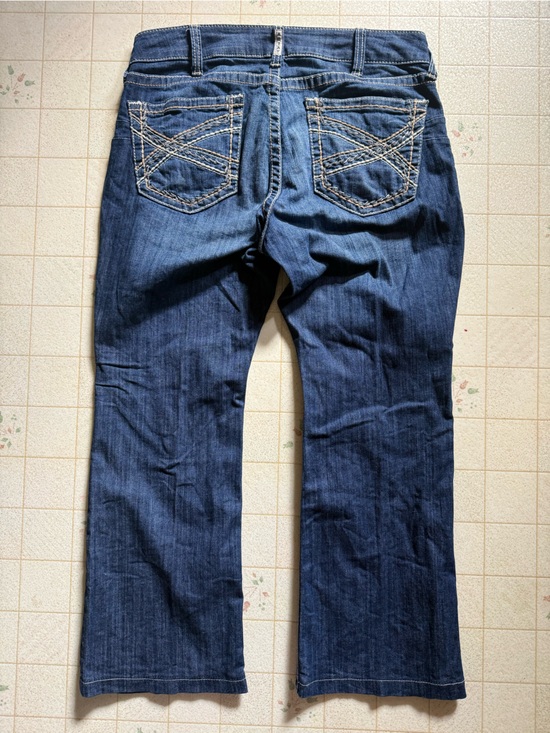 Ariat Denim - Ariat REAL denim Classic Women's Dark Blue bootcut Jeans Size 33s